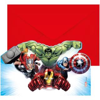 Avengers Infinity Stones invitationer