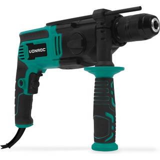 VONROC Borehammer - 1100W | | PRO | Ø13mm metal borehoved - 2 gear | Inkl. Dybdeanslag og sidegreb
