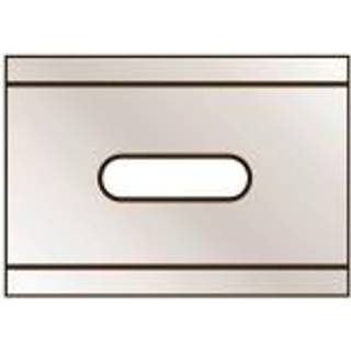Martor industriblad no. 92043 til Secumax/Secunorm knive, 26 x 18,5 x 0,44 mm - 10 stk.