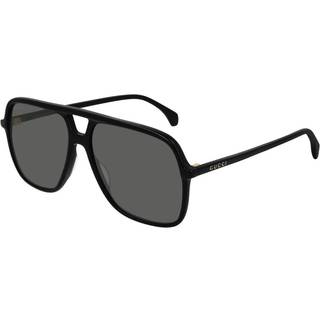 Saint Laurent SL 545 001 58 Solbriller Mænd Black - Black - 58mm