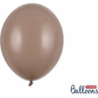 100 stk. Latex balloner cappuccino 12" – Luksus kvalitet til fest & dekoration