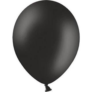 100 stk. Latexballoner sort 12" - Luksus kvalitet til fest og dekoration