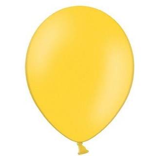 100 stk. Latexballoner klar gul 12" - Perfekt til festdekorationer og heliumbrug