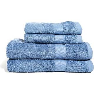 Queen Anne 410001 håndklædeserie 420 g/m² blå 65x135 cm