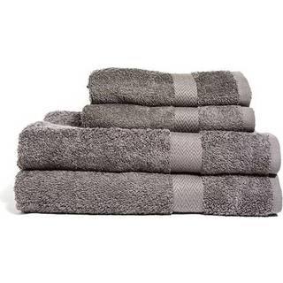 Queen Anne 410001 håndklædeserie 420 g/m² stål grå 30x50 cm