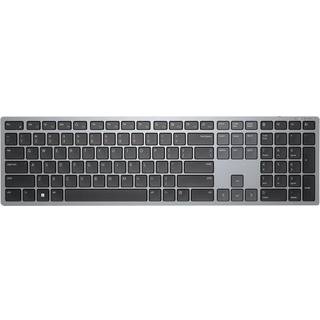 Dell Multi-Device KB700 - keyboard - AZERTY - French - grey - Tastatur - Fransk - Grå