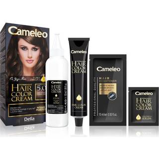Delia Cosmetics Cameleo Omega Permanent hårfarve Skygge 5.0 Light Brown