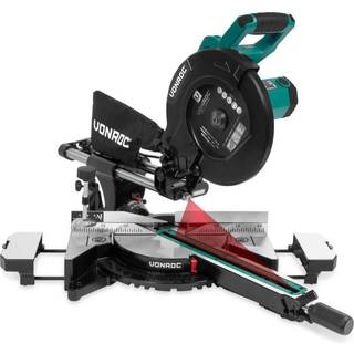 VONROC PRO Kap-/ geringssav - 2200W - 255mm | Multi-materiale | Med laser og LED