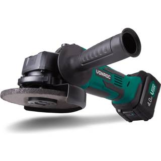 VONROC Vinkelsliber 20V - 115mm | Inkl. 4.0Ah akku og oplader