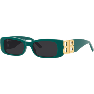 Balenciaga BB0096S 006 51 Solbriller Kvinder - Green - 51mm