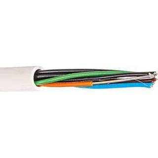Nexans Signalkabel pt 6x2x0,6 hvid tr