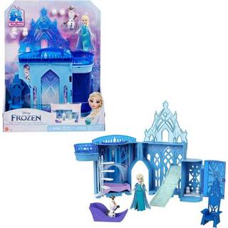 Mattel Disney Frozen Toys Elsa Ice Palace StoryTime Stackers Castle Doll House Playset med lille dukke og 8 tilbeh?r