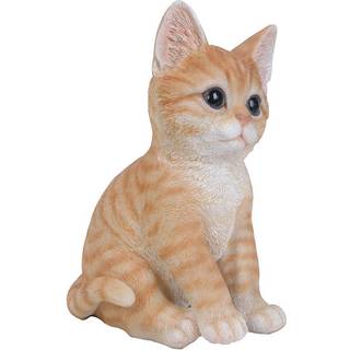 Hi-line gave Ltd Tabby Cat Figurine Orange