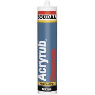 Soudal Acryrub Cleanroom grå 310ml