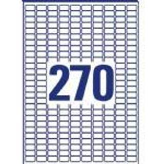 Avery L7785-25 Gennemsigtige etiketter 17,8x10mm 25ark
