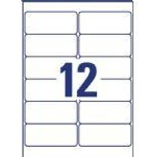 Avery J4776-10 Holdbare etiketter, hvide 99,1x42,3mm 10ark