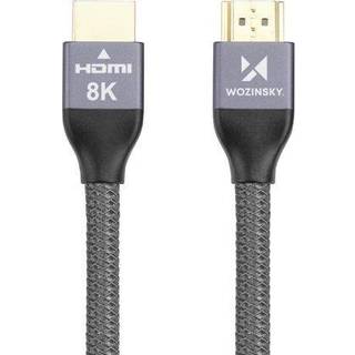 Wozinsky HDMI 2.1 8K 60Hz / 4K 120Hz / 2K 144Hz Kabel - 1m - Grå