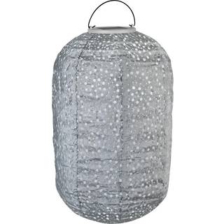 VONROC Havelampe - Solar - Solcelle | Luna Pillar | 350x220mm | LED | Stengrå