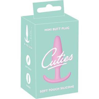Cuties Mini Buttplug - silikone - rosa (2,1 cm)