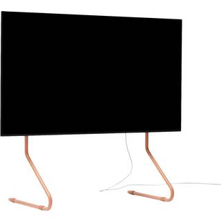 Pedestal Sway TV Stander Dusty Rose