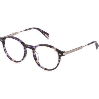 Police VPLG27 FAME 3 0VB9 49 Briller Kvinder Purple - Patterned Purple - 49mm