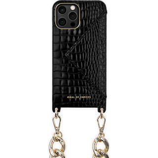 Statement Necklace Case Neo Noir Croco
