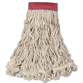 Rumbermaid kommercielle produkter Swinger Loop Mop Hovedudskiftning 1-tommer pandeb?nd Stor bl? tunge industriel v?d moppe til gulvrensningskonto