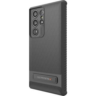 Stærkt Premium etui med stativ til Samsung Galaxy S23 Ultra D30 Beskyttelse Gear4