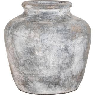Santo vase, antik lysegrå