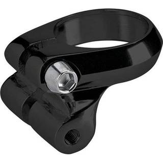 Sadelstolpsklamme Electra med bagagebærerbeslag 31.8 mm sort