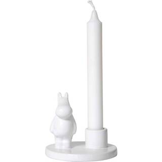 Pluto Design Mumin lysestage keramik Hvid