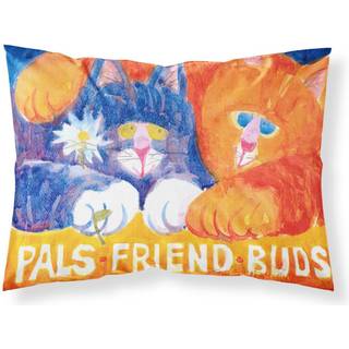 """" Caroline's Treasures 6029Pillowcase Cats Pals Friends Buds Moisture Wicking Fabric Standard Pillowcase Large Multicolor """"