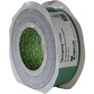 T-Emballage T-Flex Tætningsbånd 60 mm x 25 m (slidset)