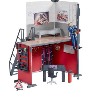 Bworld Brandstation med Brandmand Bruder Brandvæsen 62702