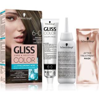 Schwarzkopf Gliss Color Permanent hårfarve Skygge 6-0 Natural Light Brown 1 stk. - 1 stk.
