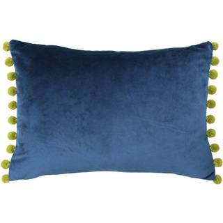 Riva Paoletti Riva Paoletti Indigo/Olive 35 x 50cm Fiesta Velvet Cushion