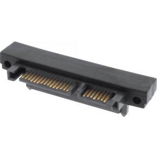 SATA han til SATA hun 22pin vinklet adapter