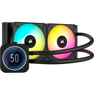 Corsair iCUE H100i ELITE LCD XT - CPU Vandkøling - Max 34 dBA