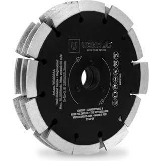 VONROC Diamantklinge - 150x22,2mm | 3-i-1 | Til VONROC PRO Murrillefræser WC503AC