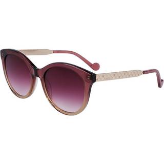 Liu Jo Kvinde LJ765S 607 Solbriller Acetat Bordeaux Violet Cat Eye Normal Fotokromatisk