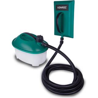 VONROC Tapetafdamper - Tapetfjerner - 2000W, 4.5L Tank, 3.5m Slange - Effektiv Fjernelse af Tapet Uden Kemikalier