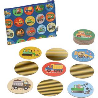 Petit Collage Memory Game Construction - Spil