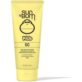 Sun Bum Børn SPF 50 Solcreme Klar body Lotion | Bredspektret vandafvisende sunblock med vitamin E | Våd eller tør hudpåføring | Hawaii 104 Act Co