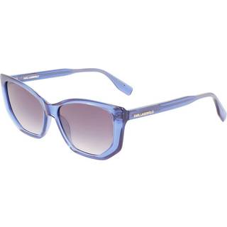 Karl Lagerfeld KL6071S 450 54 Solbriller Mænd Blue - Transparent Azure Blue - 54mm