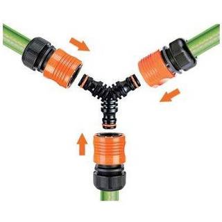 CLABER Y-STYKKE, 3 X NIPPEL