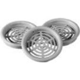 Duka Skabsrist Type 61.1, Ø43 mm, grå
