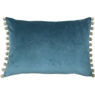 Riva Paoletti Riva Paoletti Duck Egg/Natural 35 x 50cm Fiesta Velvet Cushion