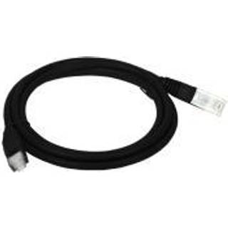 A-LAN Technologie ALANTEC patch cable - 2 m - black - Sort - 2 meter