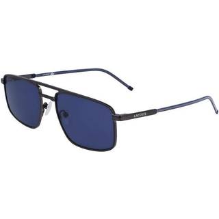 Lacoste Mand L255S 021 Solbriller Metal Grå uigennemsigtig Blå Pilot
