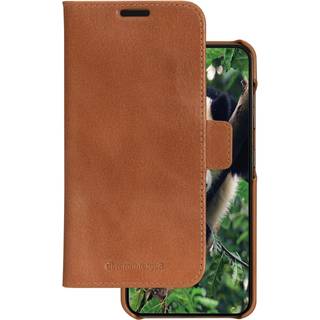 Samsung Galaxy S23 dbramante1928 Lynge Ægte Læder Magnet Flip Cover - Tan